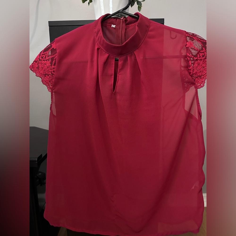 Red Blouse